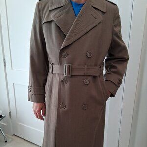 WOOL REGULATION ARMY OVERCOAT